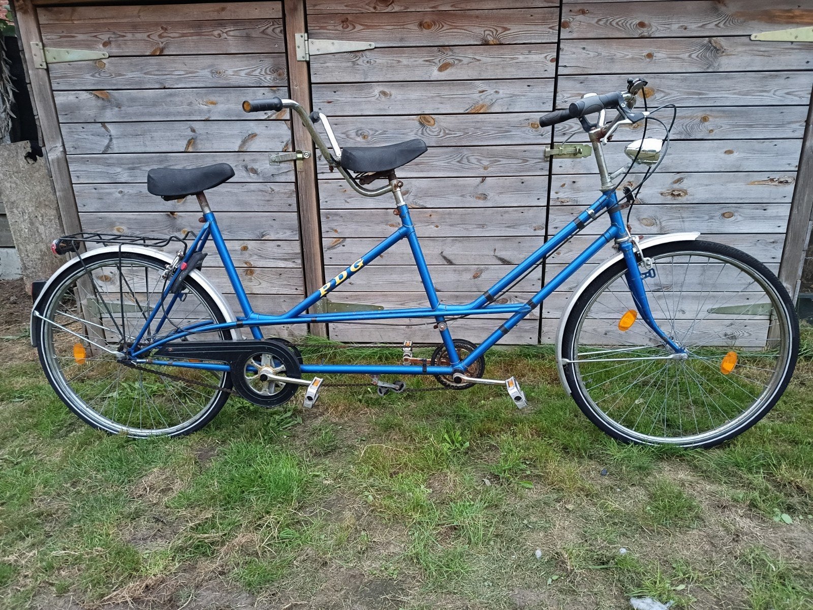 tandem, Ophalen