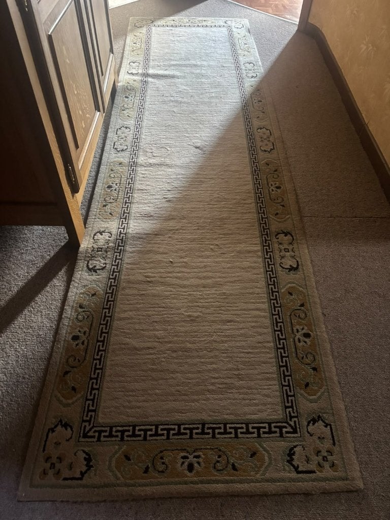 Klassieke oosterse tapijtloper, Huis en Inrichting, Ophalen, Beige