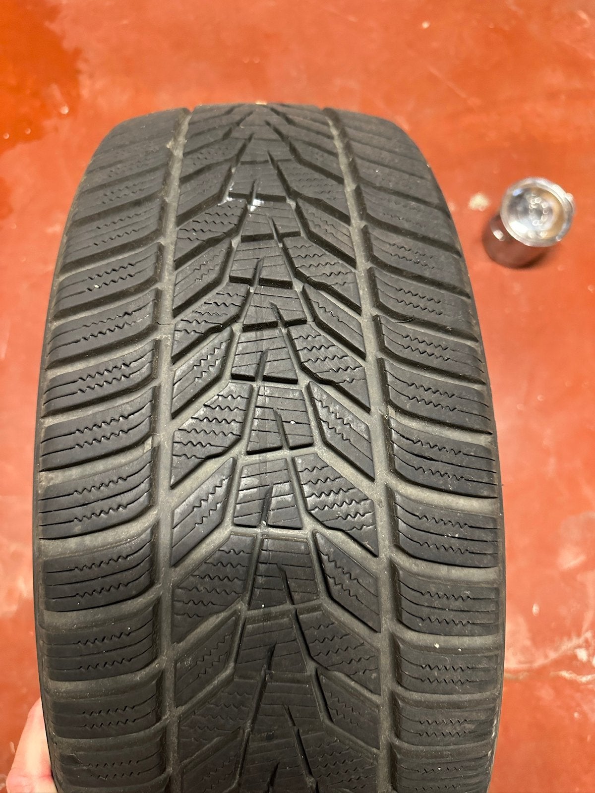Hankook winterbanden 2x 225/45 18 en 2x 255/40 18, Ophalen, Gebruikt