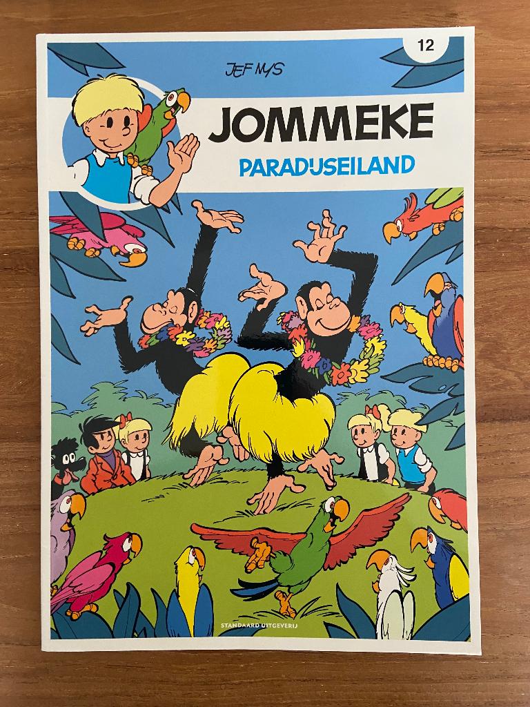 Jommeke Nr 12 : Paradijseiland, Boeken, Stripverhalen, Eén stripboek, Ophalen of Verzenden, Nieuw
