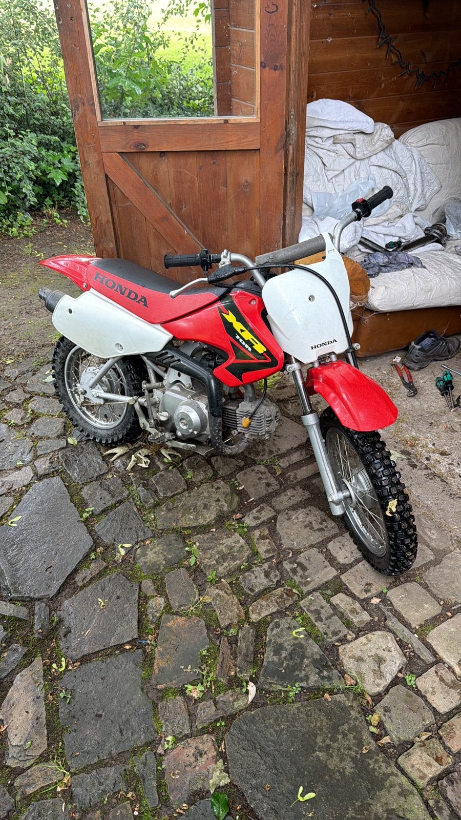Honda xr70r, Vélos & Vélomoteurs, Cyclomoteurs | Cyclomoteurs de cross, 3 vitesses, Honda, Comme neuf, Enlèvement