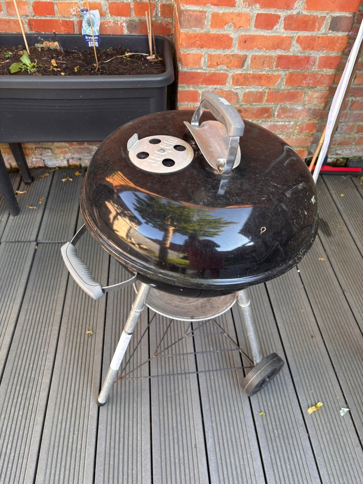 Weber Bbq op houtskool, Tuin en Terras, Ophalen, Gebruikt