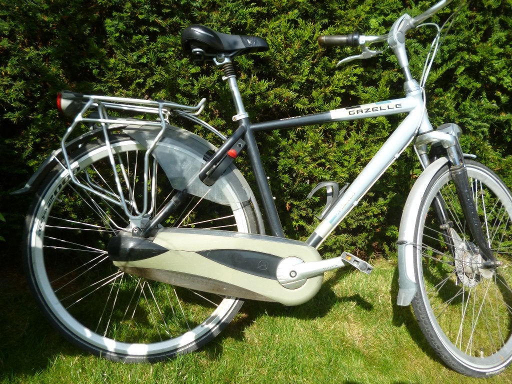 herenfiets gazelle, Ophalen, Gebruikt, Versnellingen, 49 tot 53 cm