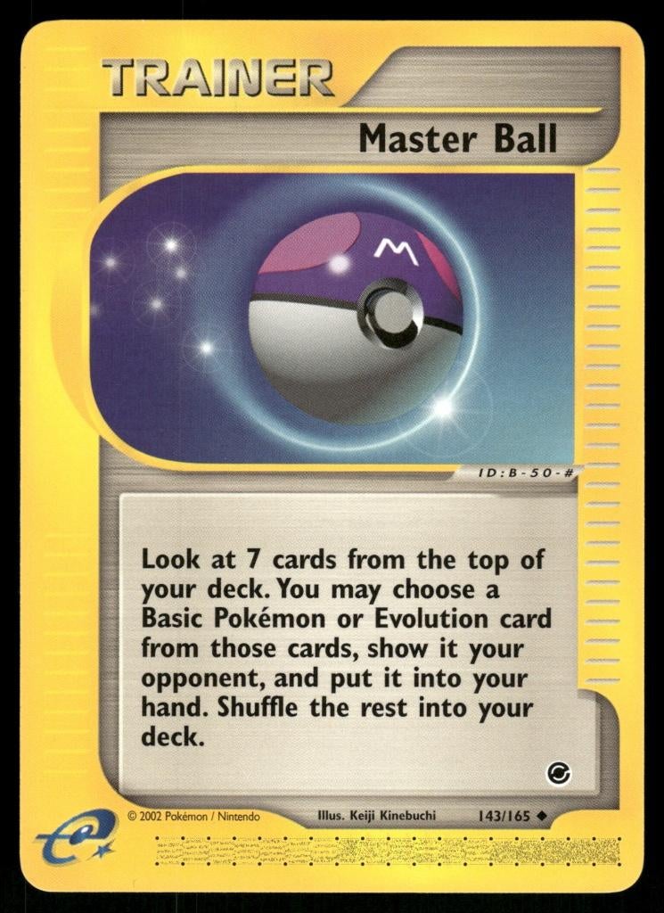 Master Ball 88/107 - Deoxys, Envoi, Utilisé