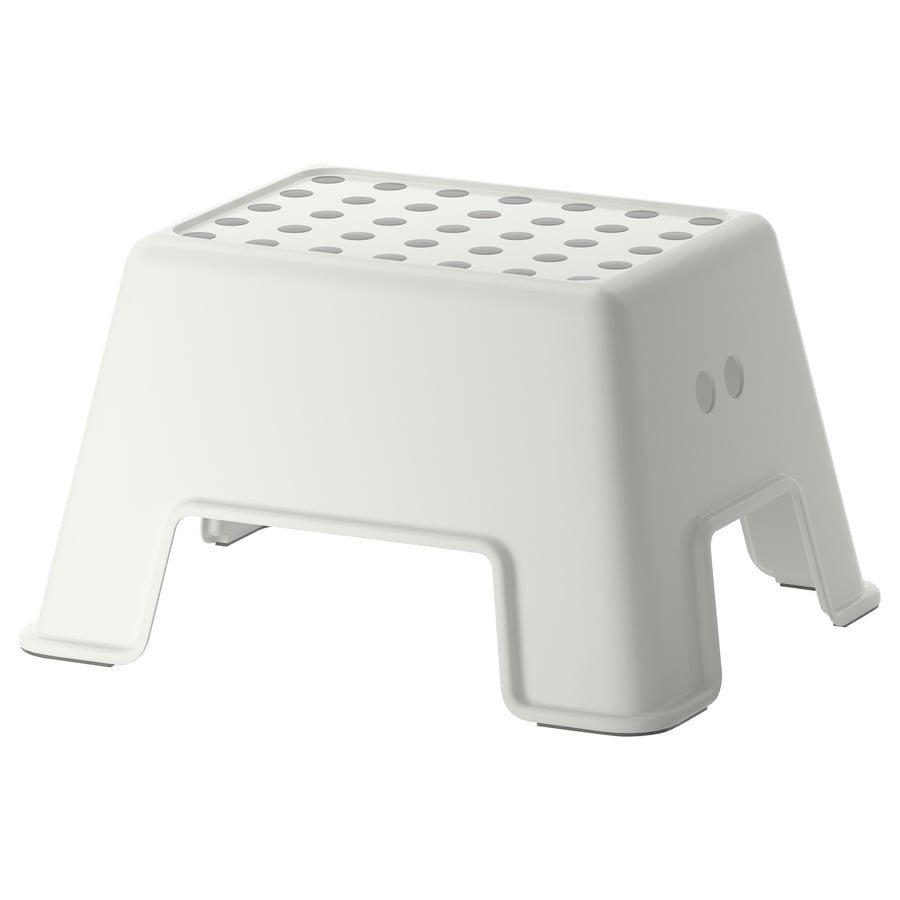 Ikea opstapje, Ophalen