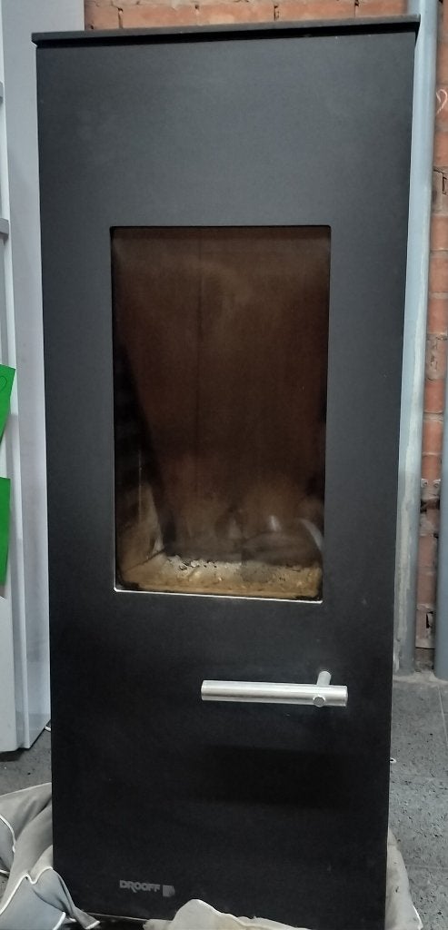 Kachel, Huis en Inrichting, Kachels, Ophalen, Gebruikt, Houtkachel, Vrijstaand