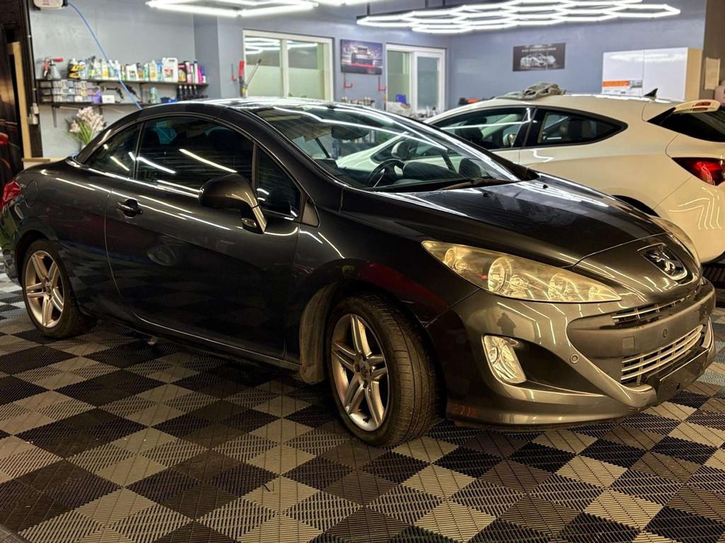 Peugeot 308 CC 2.0 HDi cabrio bj. 2010, Stof, Gebruikt, Zwart, 4 cilinders