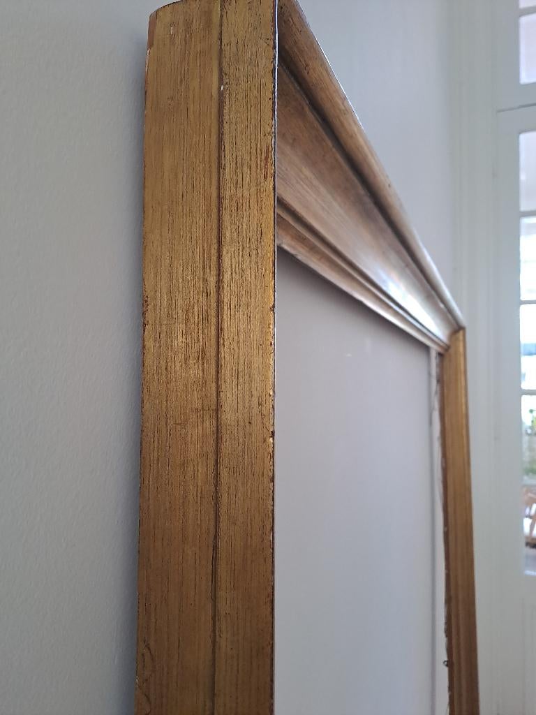 Lot van 3 goudkleurige kaders, Enlèvement, Utilisé, Bois, 75 cm ou plus
