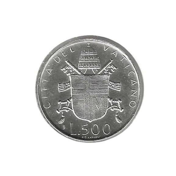 Vaticaan, 500 Lire 1980., Enlèvement ou Envoi, Autres pays, Monnaie en vrac, Argent