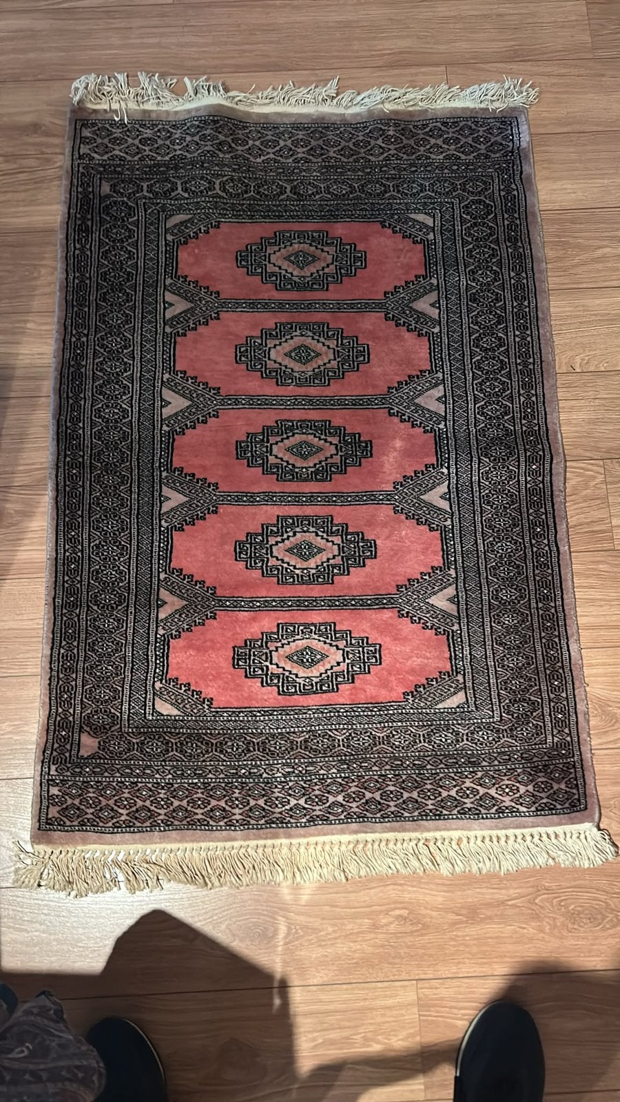 Tapis d’orient authentique, 100 à 150 cm, Comme neuf, Enlèvement, 50 à 100 cm
