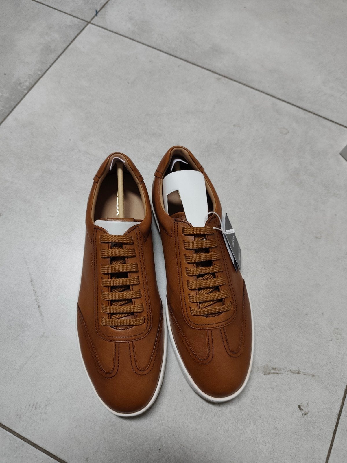 Sneakers homme Geox U Regio Cognac – taille 43, Ophalen, Bruin, Nieuw, Geox