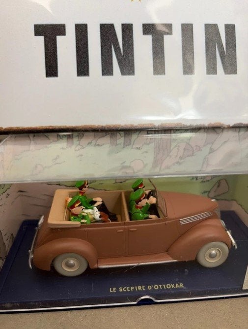 Tintin/Tintin dans le sceptre d'Ottokar (Éditions Atlas), Enlèvement ou Envoi, Tintin, Neuf, Statue ou Figurine