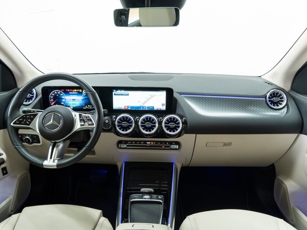 Mercedes-Benz GLA 250 e *BEIGE LEDER* 360°cam Distronic KEY, Gebruikt, Beige, 4 cilinders, Zwart