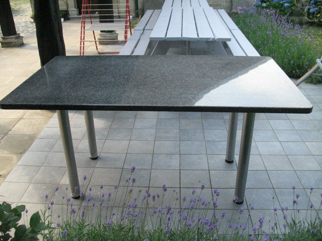tafel, Huis en Inrichting, Tafels | Eettafels, Gebruikt, 50 tot 100 cm, 100 tot 150 cm, Vijf personen of meer, Rechthoekig, Overige materialen
