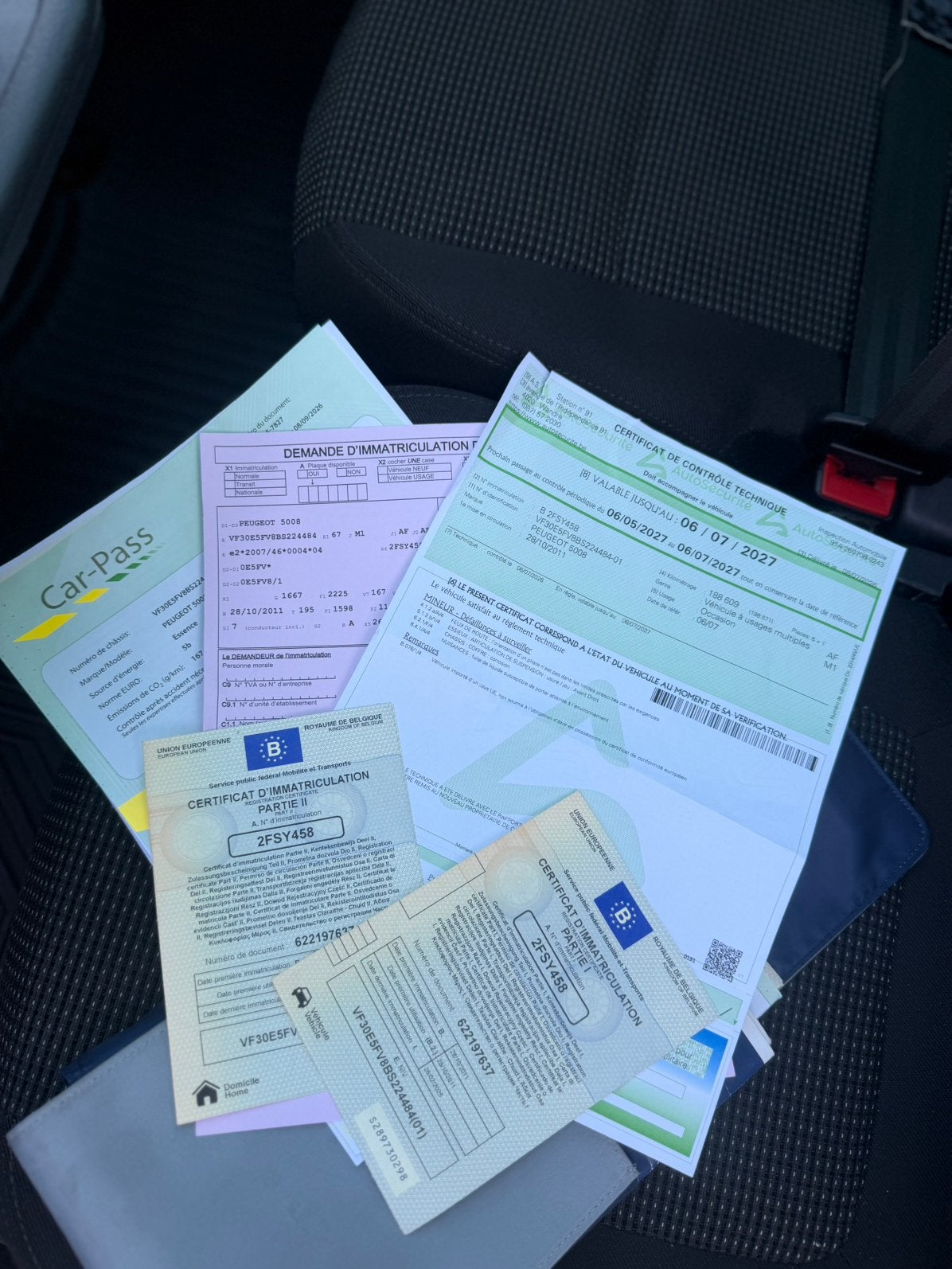 Pret immartricule, Auto's, Peugeot, Euro 5, Zwart, Zwart, 5 deurs