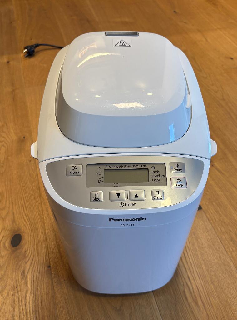 Machine à pain Panasonic, Plus de 10 programmes, Enlèvement, Utilisé, Avec minuteur