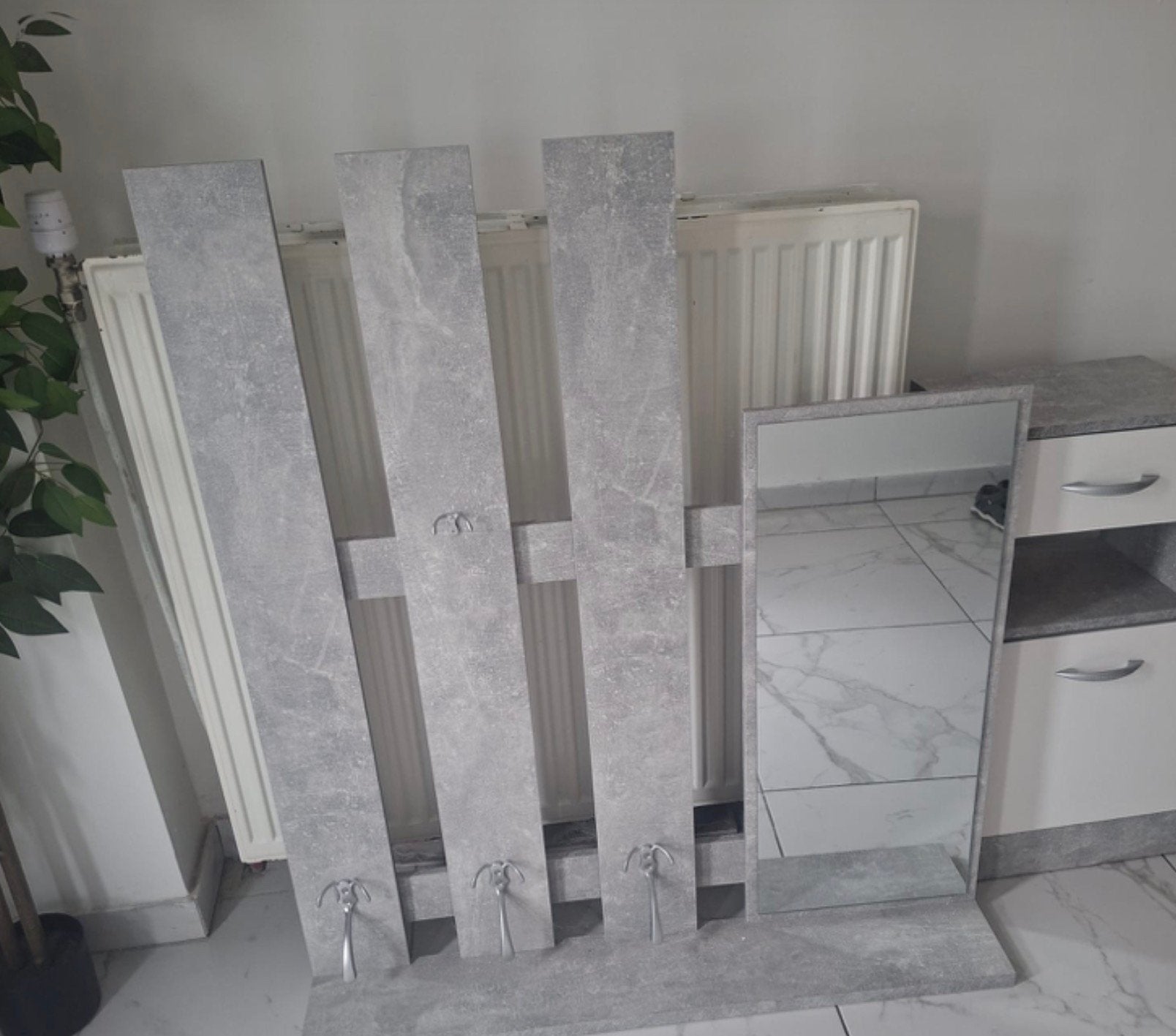 Schoenekast en kapstok, Antiek en Kunst, Ophalen