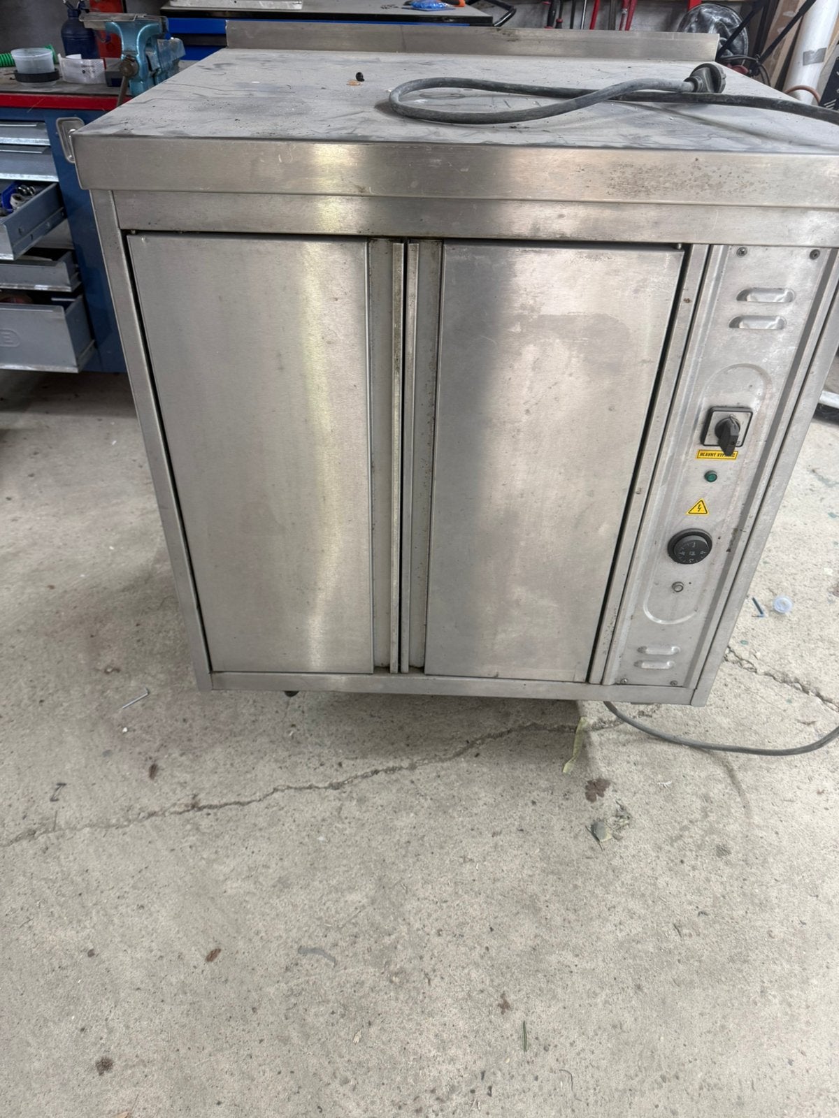 Inox warmtekast / warmhoud kast, Ophalen, Gebruikt, Overige typen