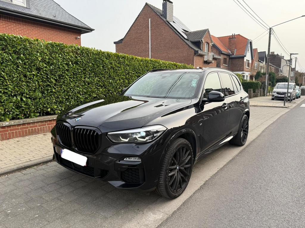 BMW X5 3.0D DAS Xdrive 210kw 286cv mild hybride Diesel, Auto's, BMW, Automaat, X5, Zwart, Leder