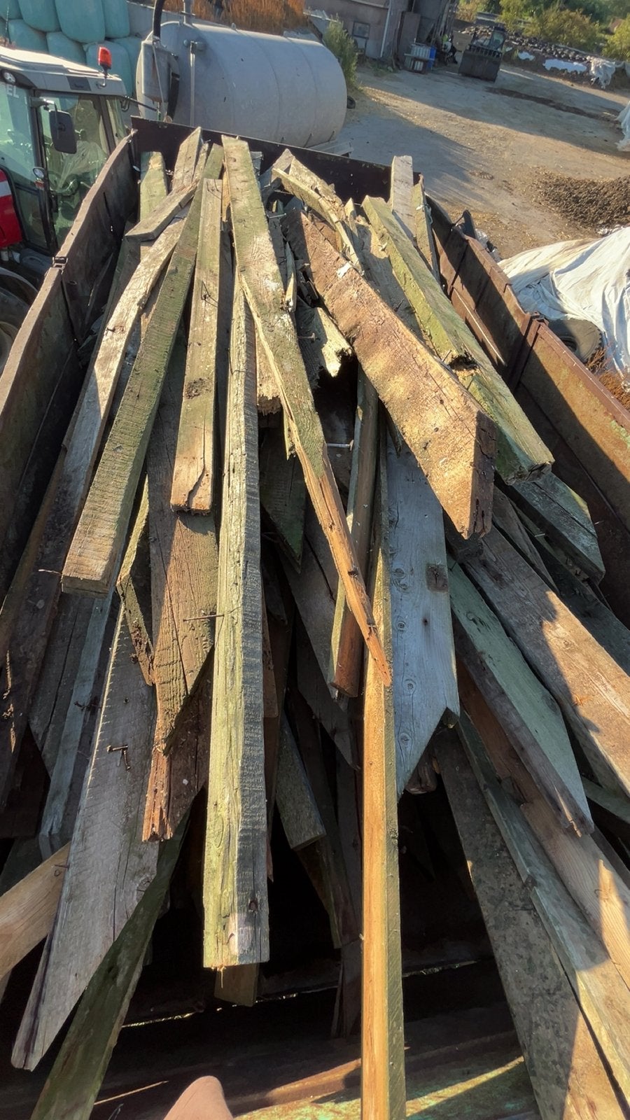Stoof hout / baddings, Tuin en Terras, Ophalen