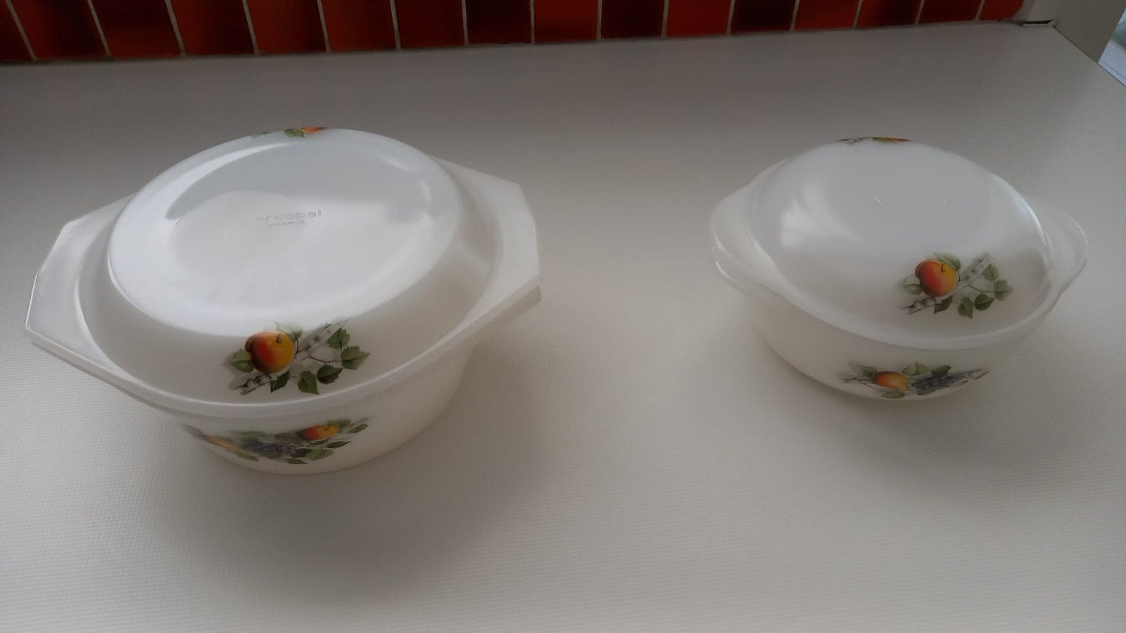 Arcopal vintage ovenschotels 1996, Maison & Meubles, Cuisine | Casseroles & Poêles, Comme neuf, Verre, Enlèvement, Autres types