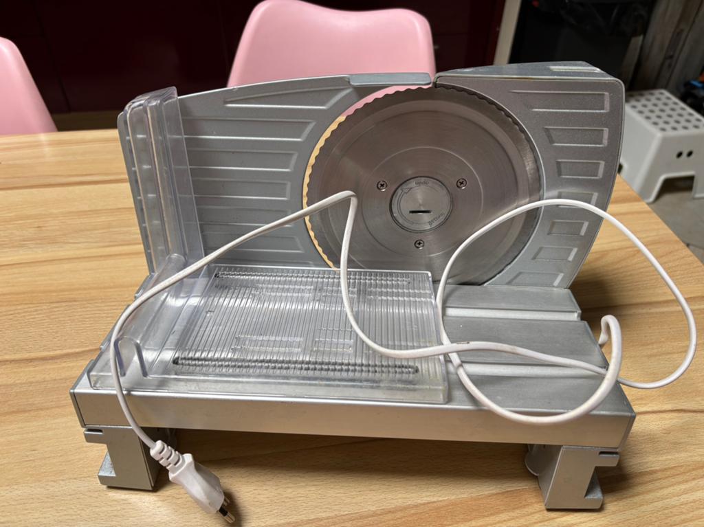 Trancheuse en inox, Electroménager, Enlèvement, Comme neuf