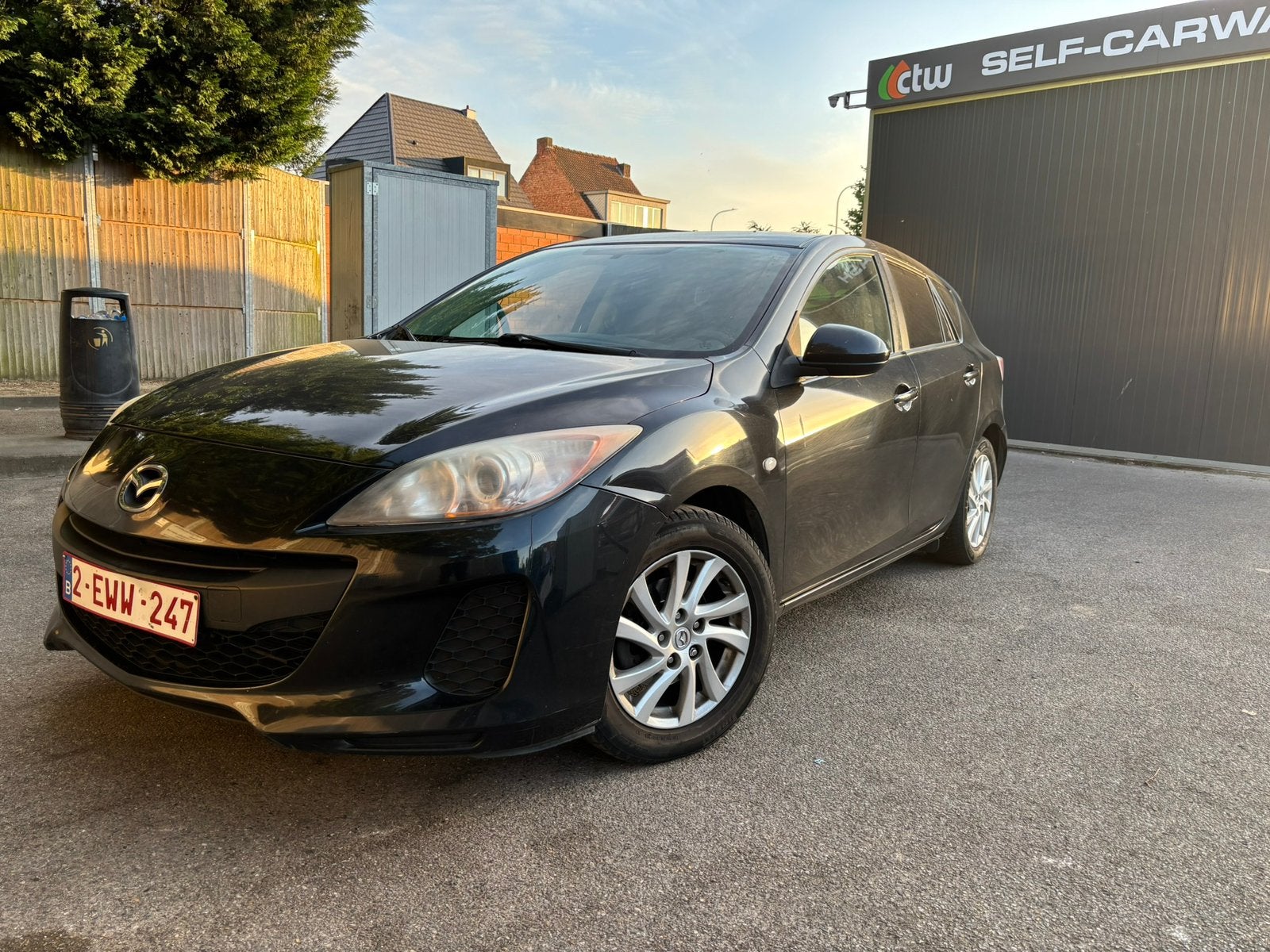 Mazda 3 (2012) – Diesel 1.6, Zwart, Zwart, Particulier, Te koop