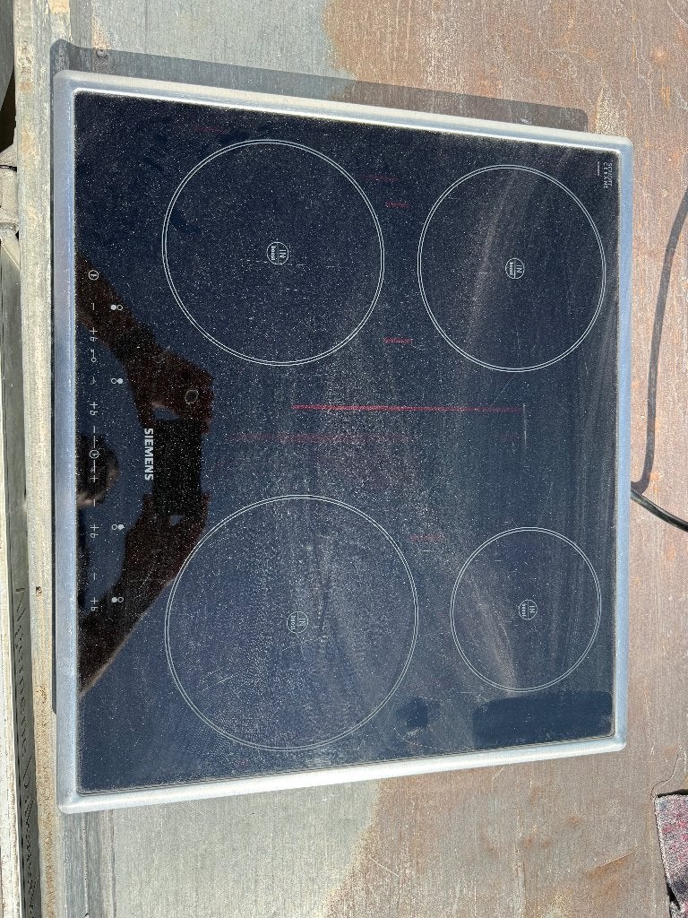 kookvuur, Elektronische apparatuur, Ophalen, Gebruikt, 4 kookzones, Inbouw