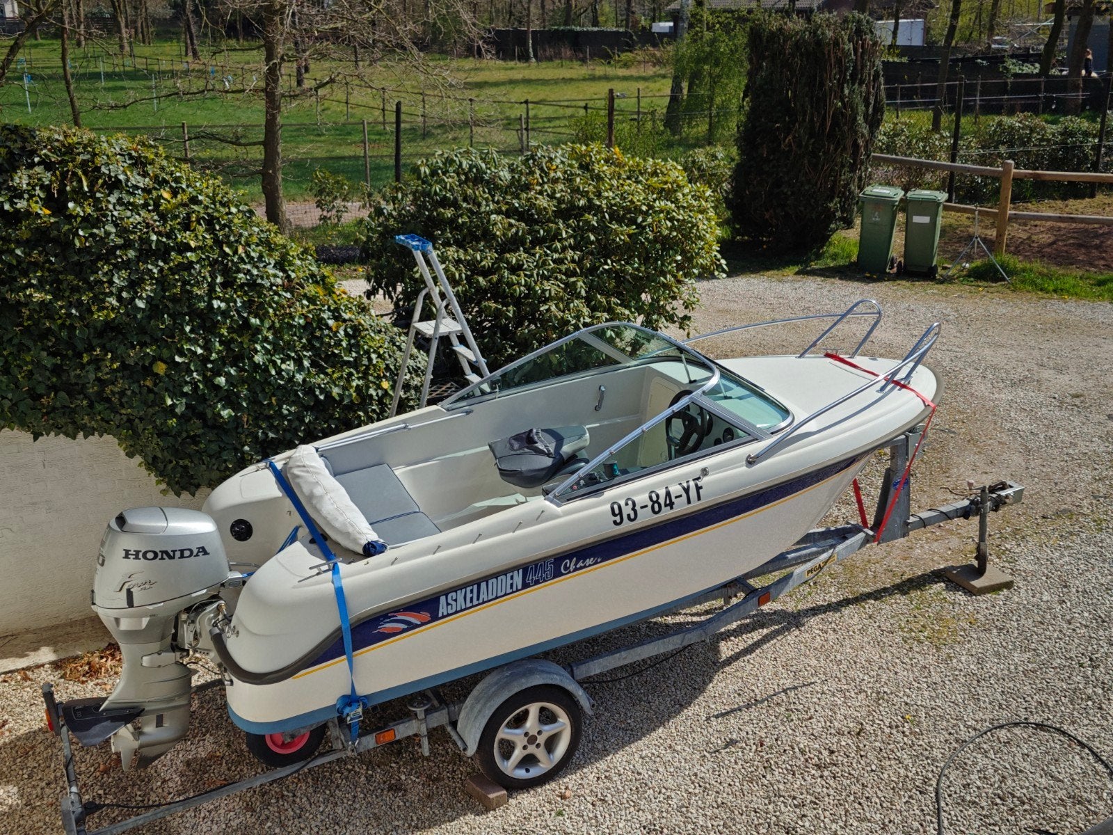 Askeladden 445 chaser 50pk Honda, Watersport en Boten, Ophalen