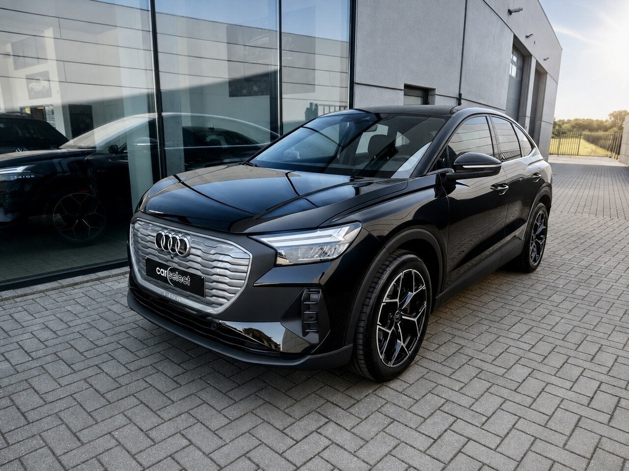 Audi Q4 e-tron 40 Sportback, Auto's, Zwart, 0 kg, Zwart, 5 zetels