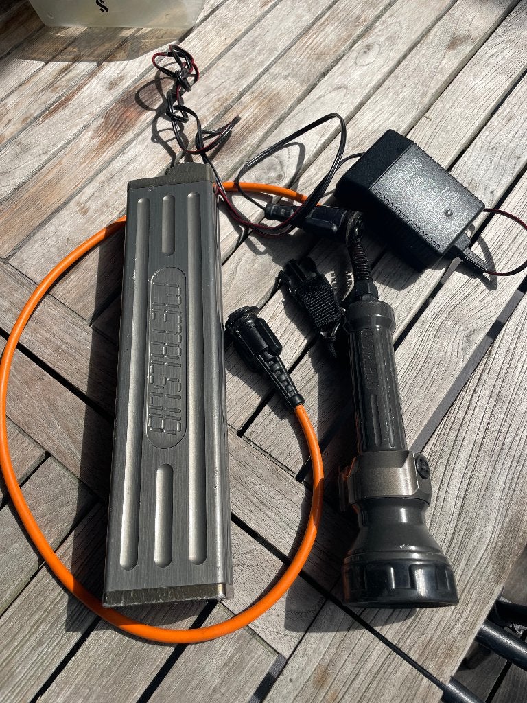 Duiklamp, Watersport en Boten, Duiken, Ophalen, Gebruikt, Duiklamp