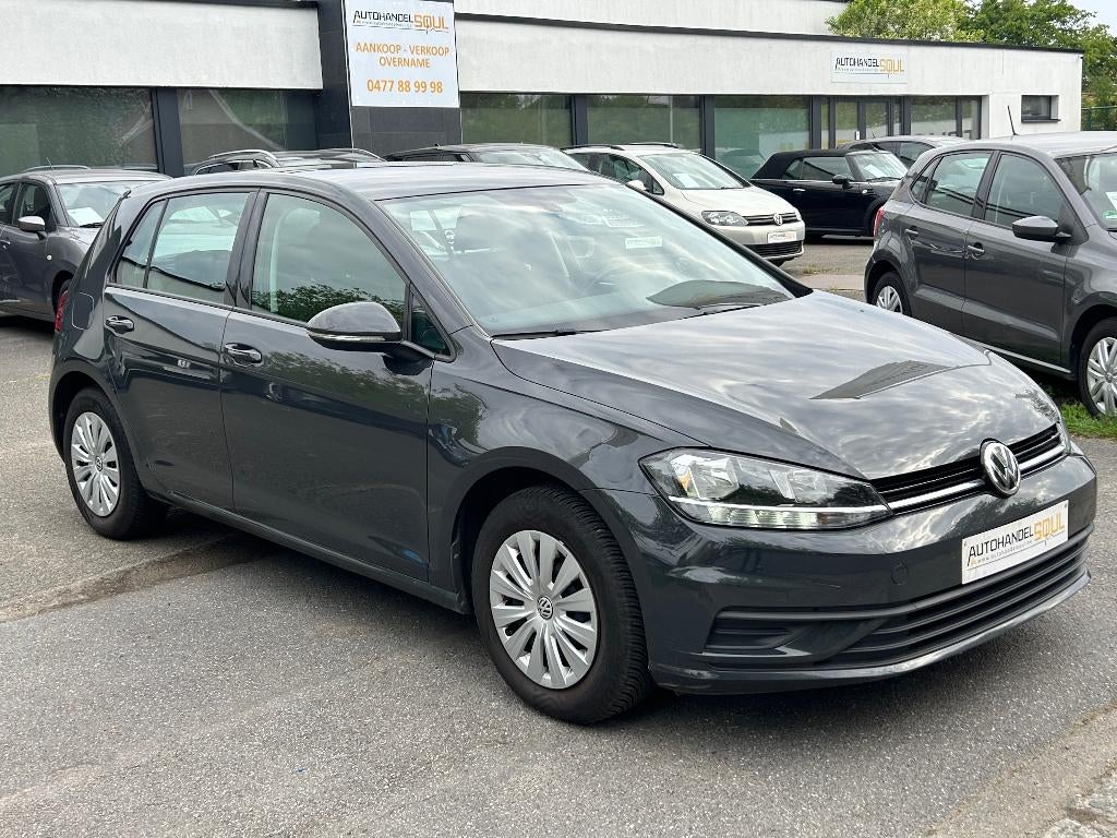 VW Golf 1.0TSI, 2019, 95.830km, GPS, PDC, Carplay, Garantie, Argent ou Gris, Achat, Euro 6, Entreprise
