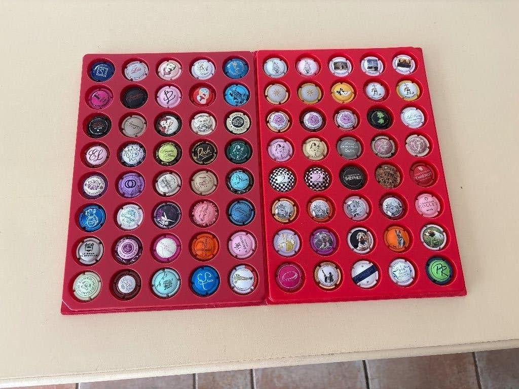 Champagne capsules 80 stuks, Enlèvement ou Envoi