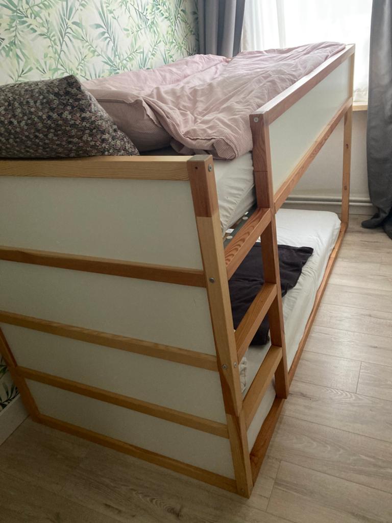 Bed kura hoogslaper, Enlèvement, Comme neuf, Lit mezzanine