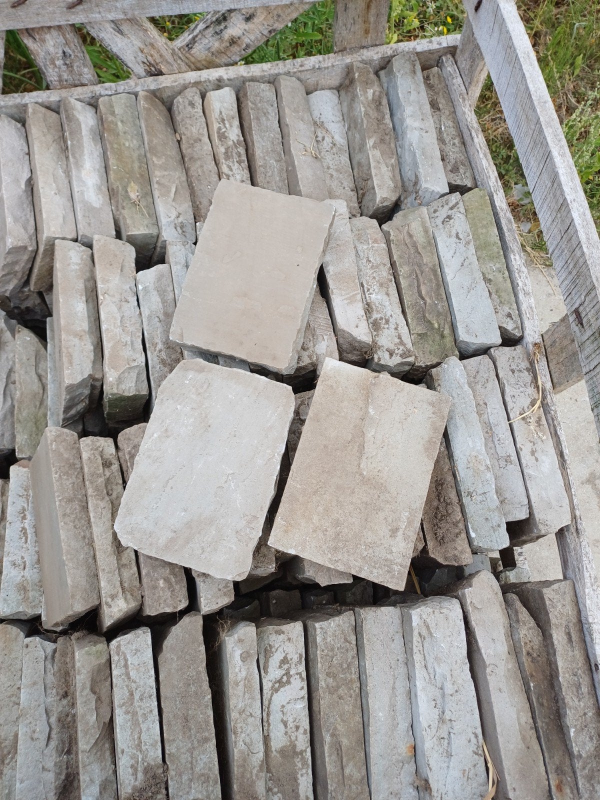 Kandla grey, Ophalen, Natuursteen, Terrastegels