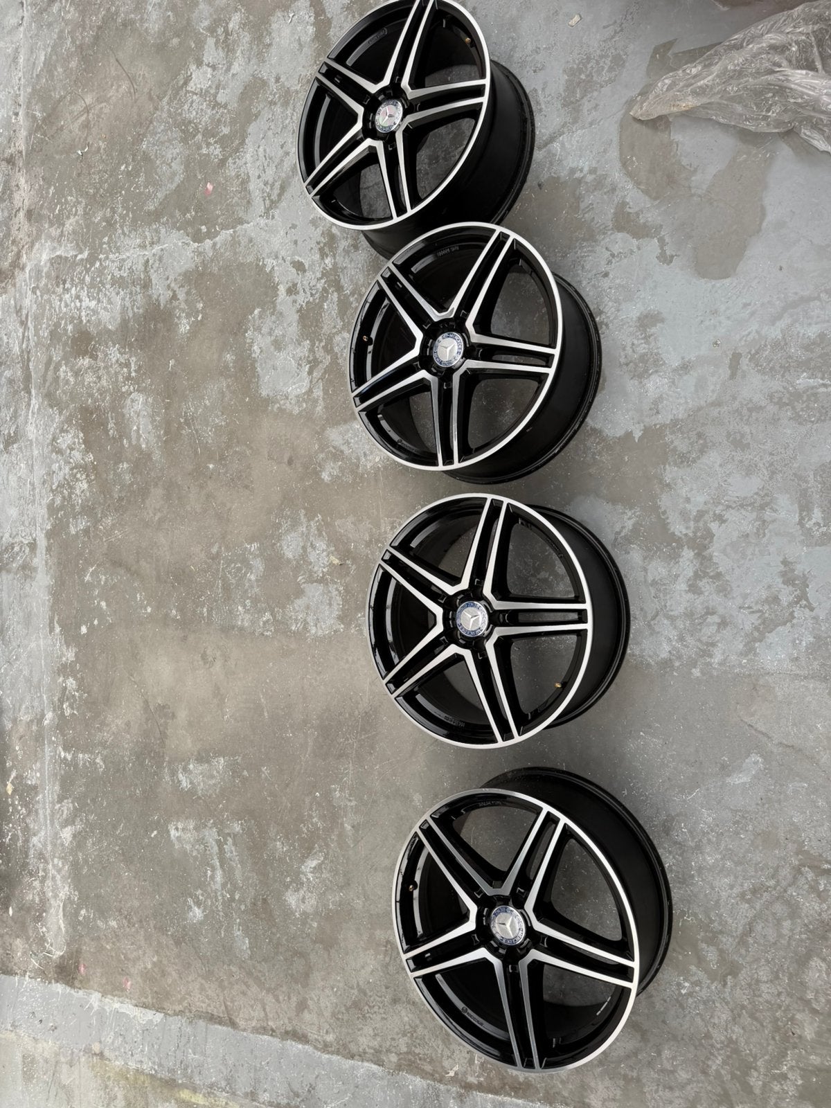 Mercedes AMG velgen, Ophalen of Verzenden, 19 inch, Velg(en)
