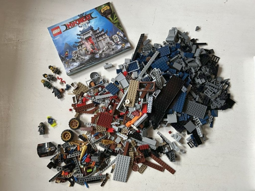 Lego Ninlago - LOT - 70617 & 70733, Enlèvement ou Envoi, Instructions incluses, Lego, Utilisé