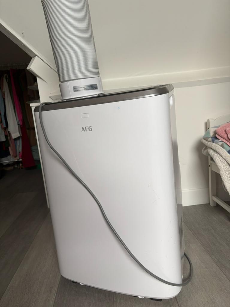 AEG airco, Ophalen, Zo goed als nieuw