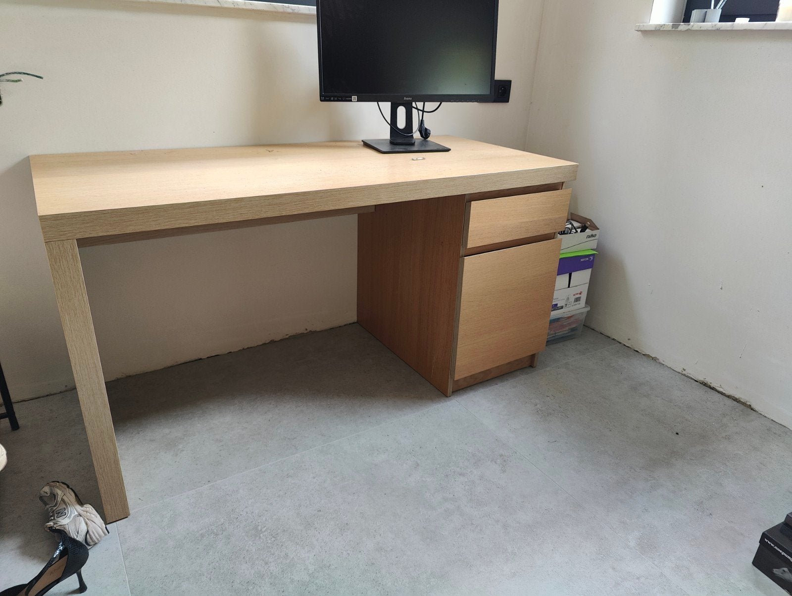 bureau, Maison & Meubles, Bureaux, Enlèvement, Comme neuf, IKEA