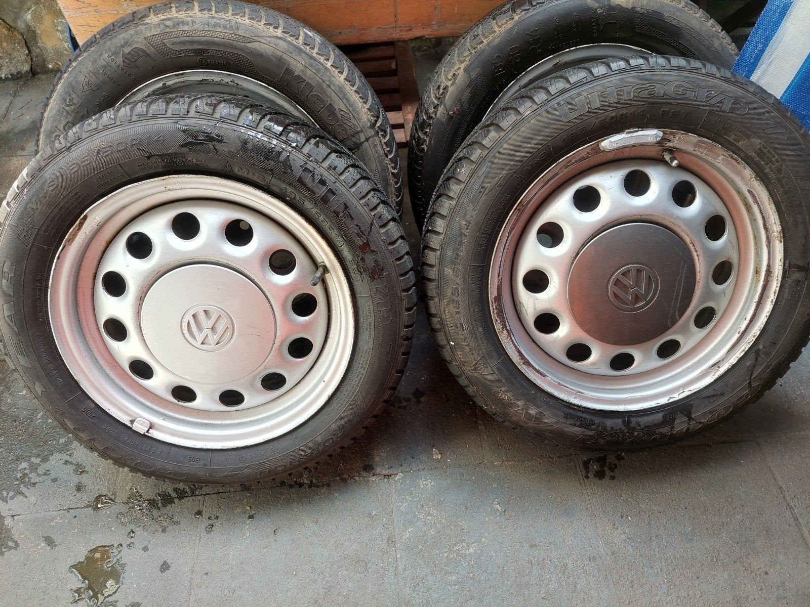 Volkswagen Golf mk2 1989, Auto-onderdelen, Ophalen, Velg(en)