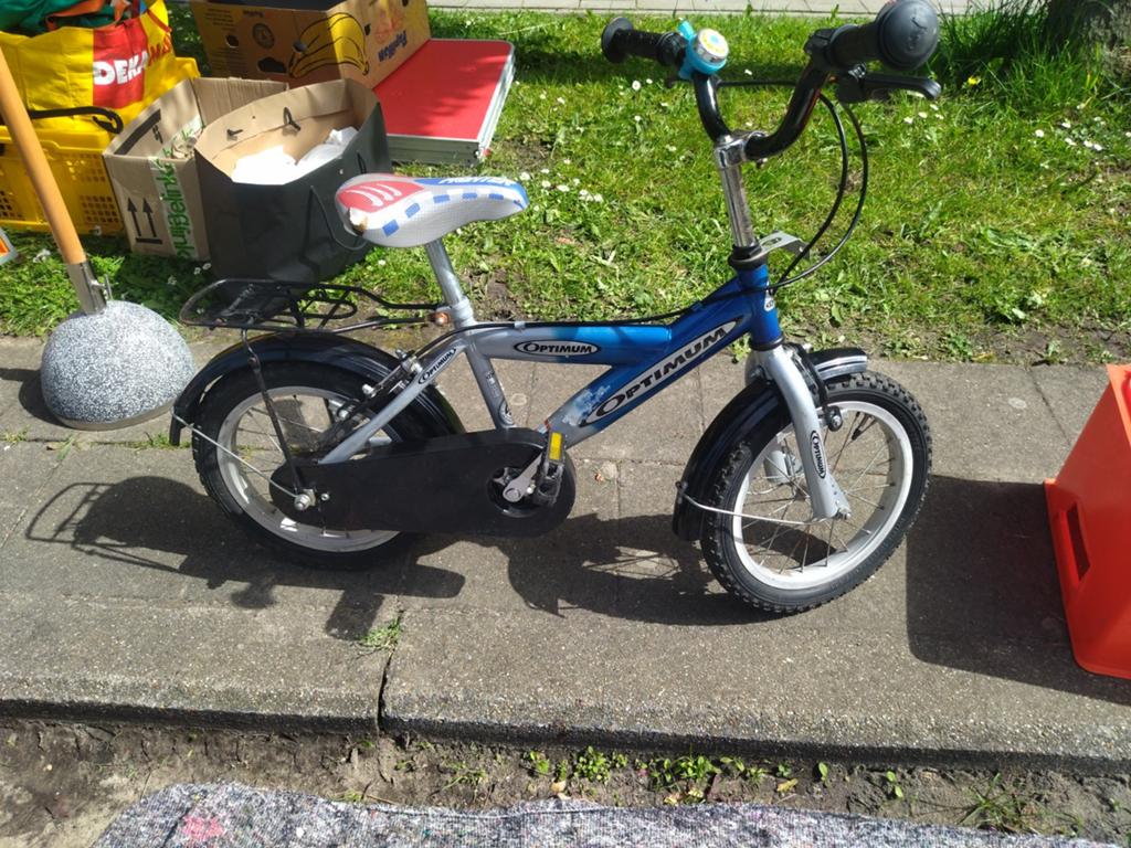 Kinderfiets Optima 14 inch, Fietsen en Brommers, Fietsen | Kinderfietsjes, Ophalen