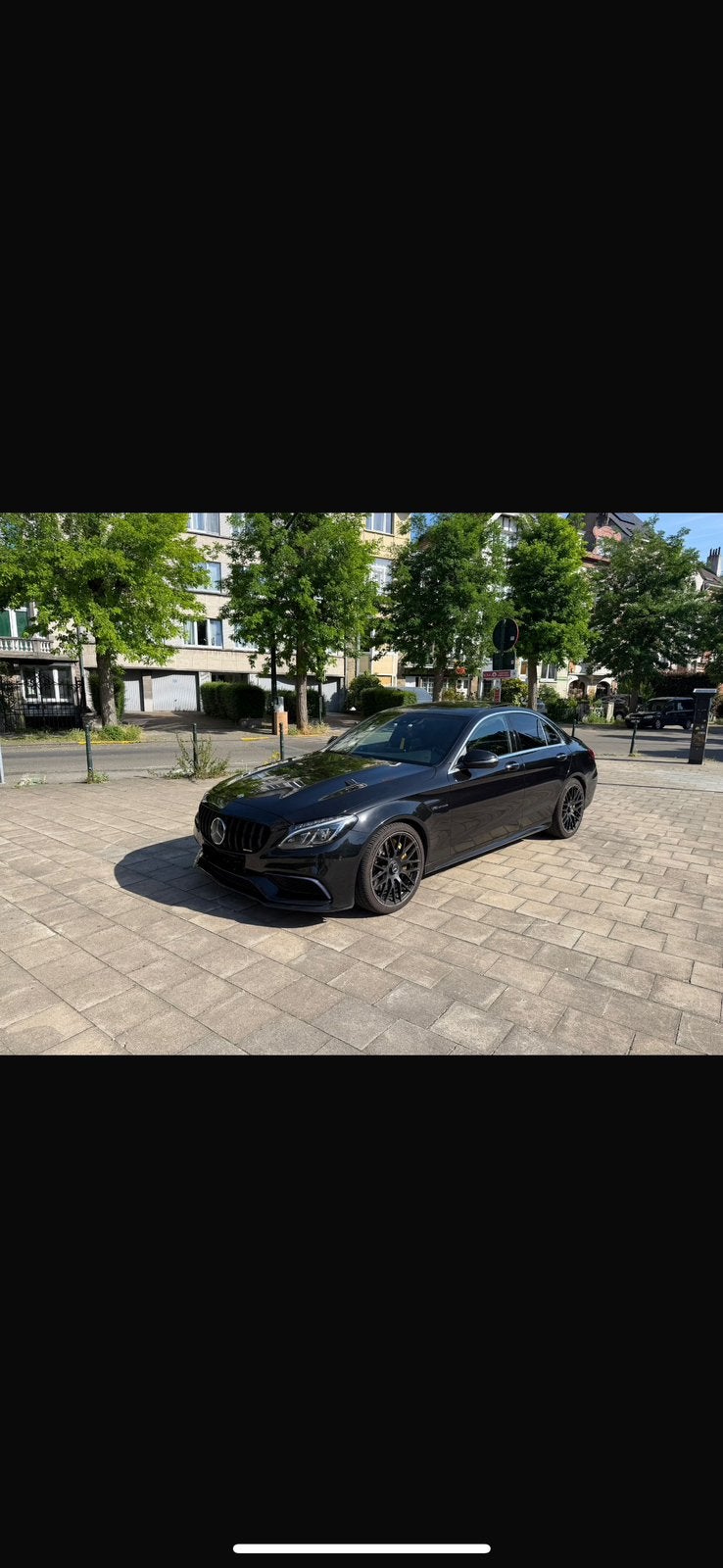 Mercedes benz c63 amg, Auto's, Mercedes-Benz, Particulier, C-Klasse, Benzine, Euro 6, Berline, 5 deurs, Automaat, Zwart, Zwart