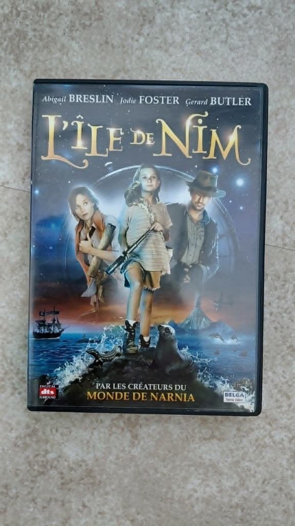 dvd Lille de Nim, Enlèvement, Comme neuf, Anglais, Anglais