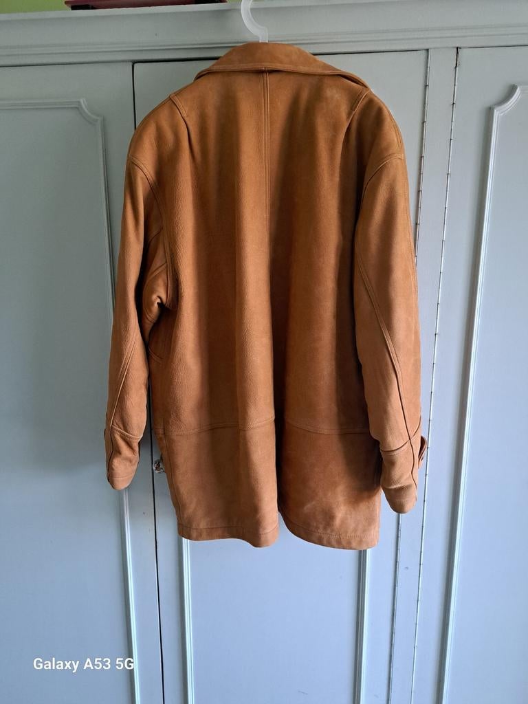 Manteau en daim pour homme