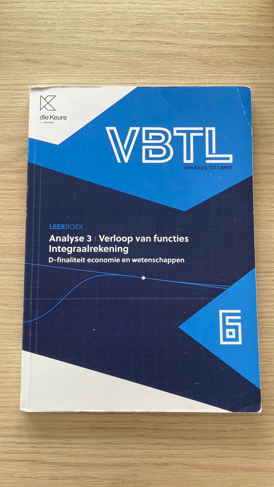 VBTL 6 - leerboek Analyse 3: verloop van functies en integra, Boeken, Ophalen of Verzenden, Gelezen, ASO, Nederlands