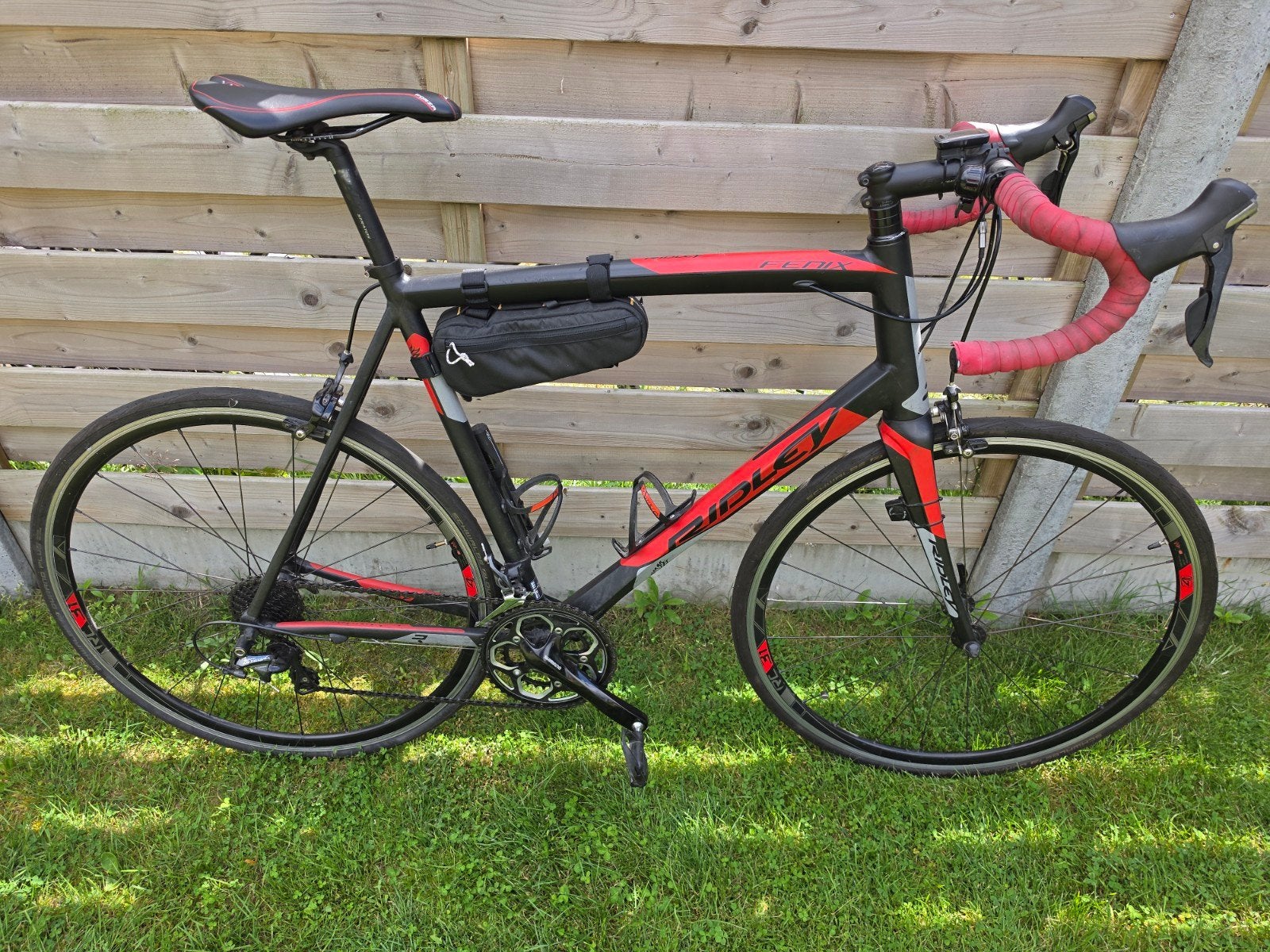 Koersfiets Ridley XL en assesoires, Fietsen en Brommers, Fietsen | Racefietsen, Ophalen, Gebruikt, Heren, Overige merken