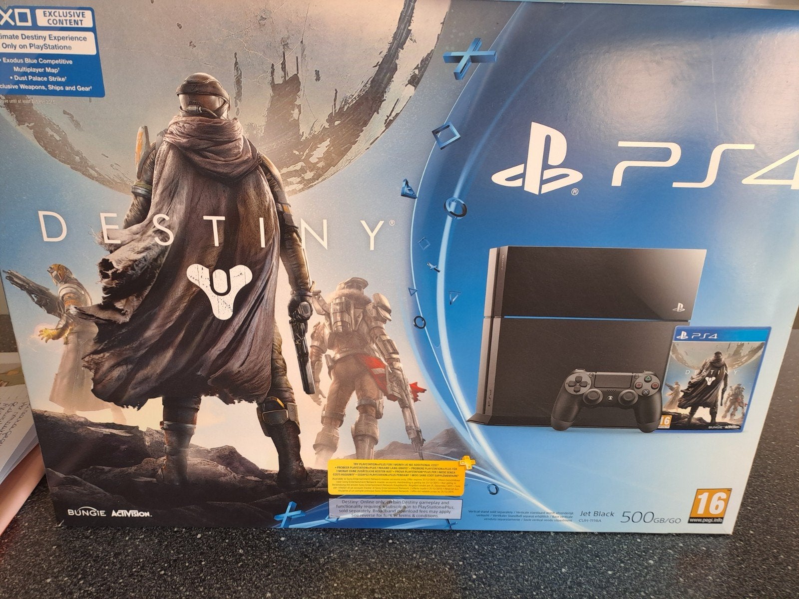 PS4 500GB + originele doos + 2 Dualshock controllers + 3 spe, Consoles de jeu & Jeux vidéo, Enlèvement