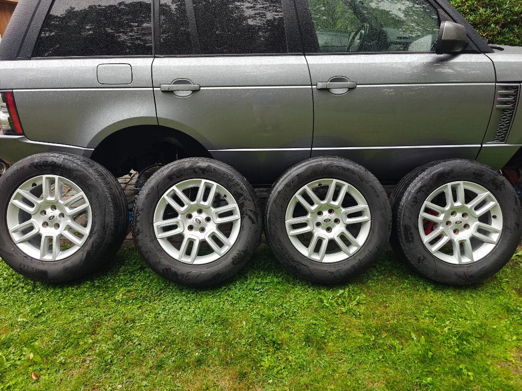 4x Land Rover Defender velgen 19" LR129107 — L322/L405, 255 mm, Banden en Velgen, Nieuw, All Season