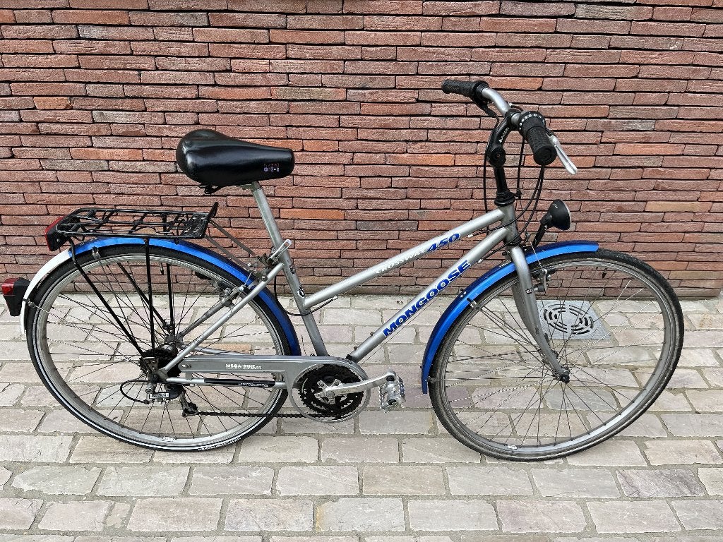 damesfiets mongoose, Vélos & Vélomoteurs, Frein sur jante, Moins de 47 cm, Moins de 10 vitesses, Enlèvement