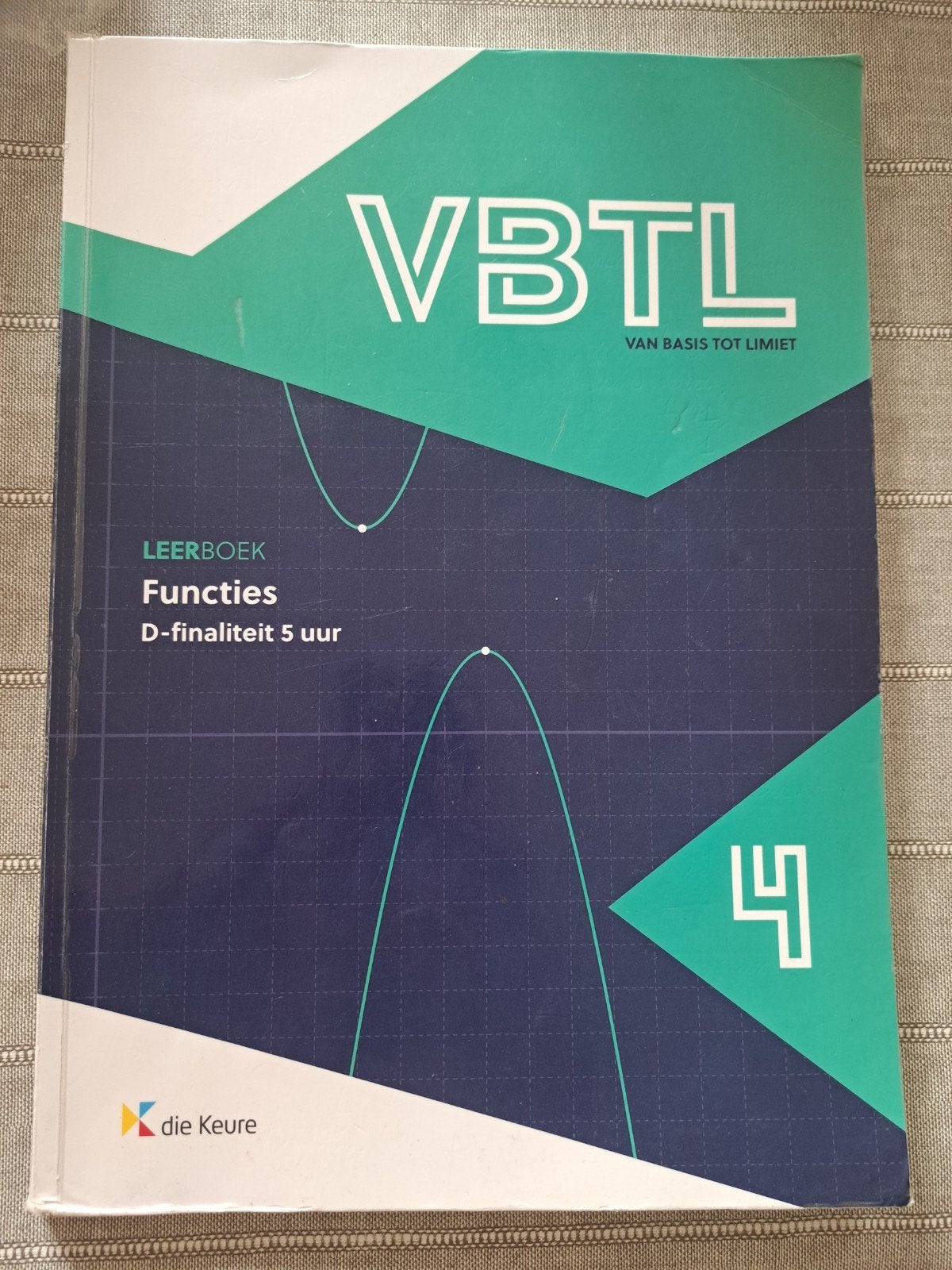 VBTL 4, Boeken, Ophalen of Verzenden, Zo goed als nieuw, ASO, Wiskunde A